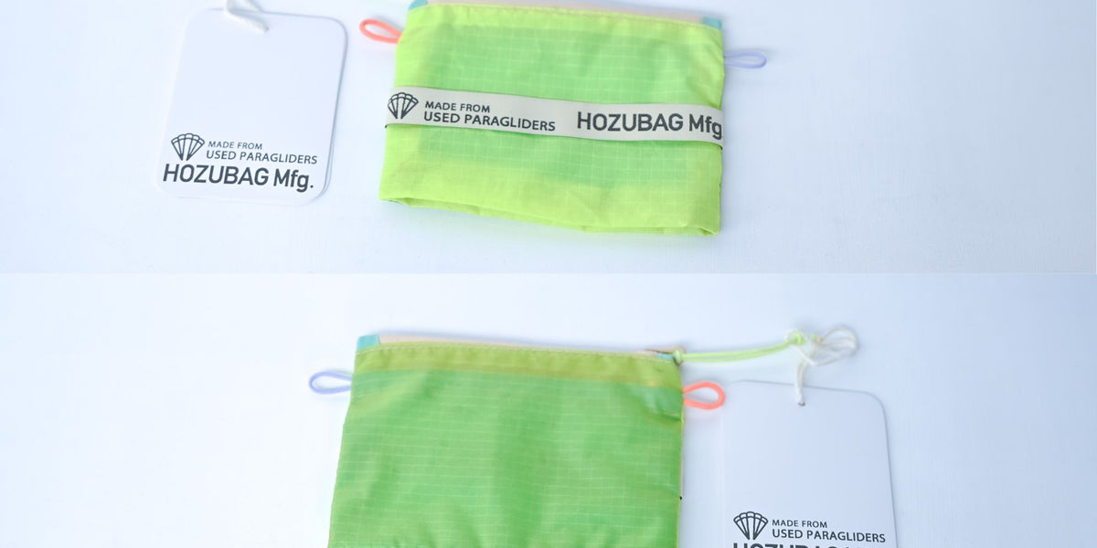 HOZUBAG｜ZIP POUCH — FACTORY FRONT