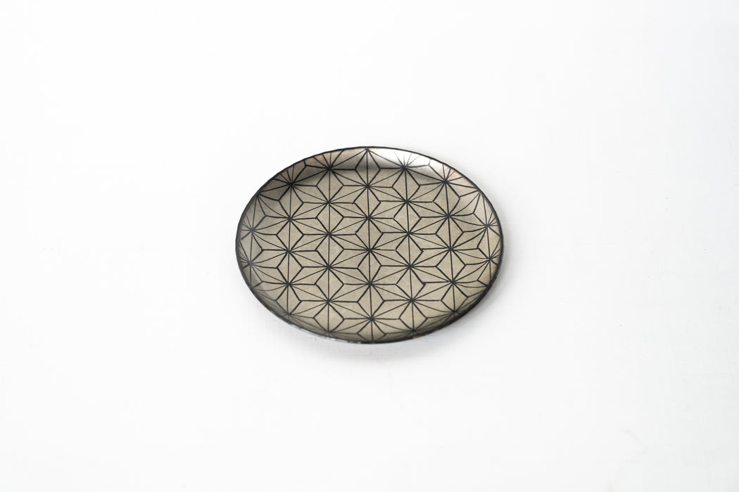 須佐真｜豆皿　麻の葉