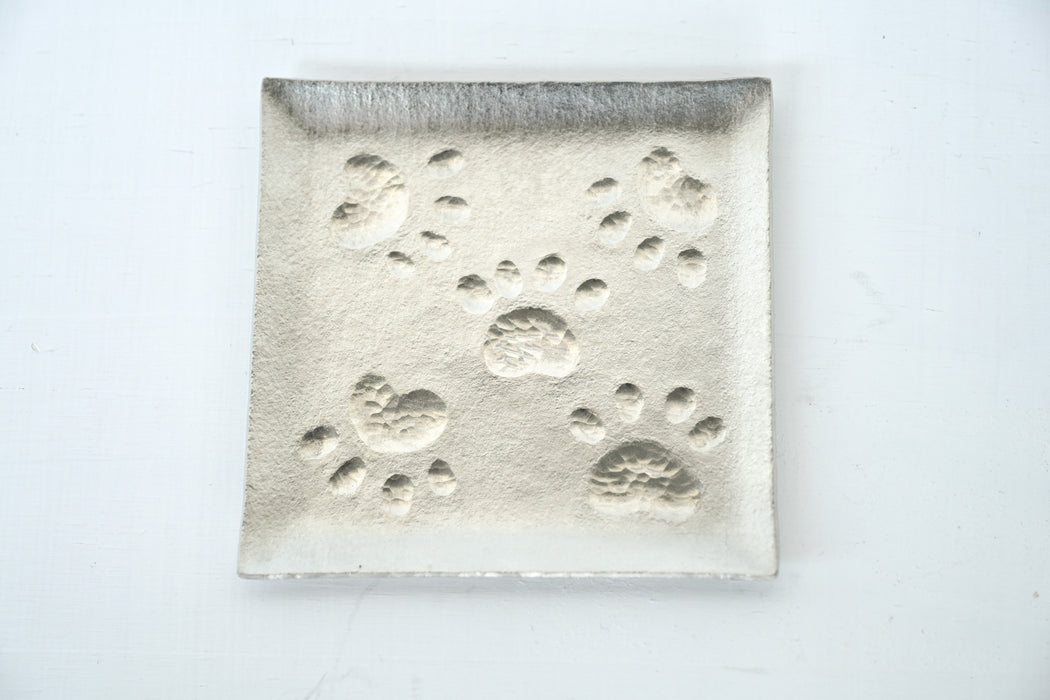 須佐真｜錫　角皿　肉球