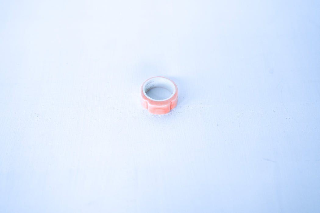 YURAI｜木瓜 / Mokkou Ring (Salmon pink)