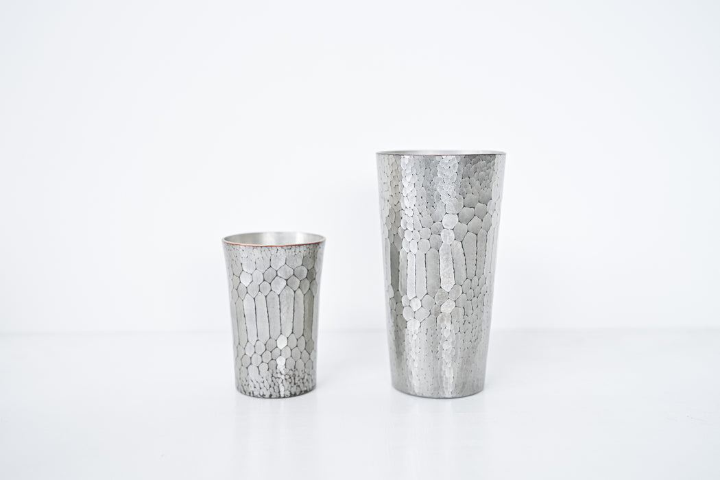 須佐真｜スリムタンブラー（パイソン / 白銀）