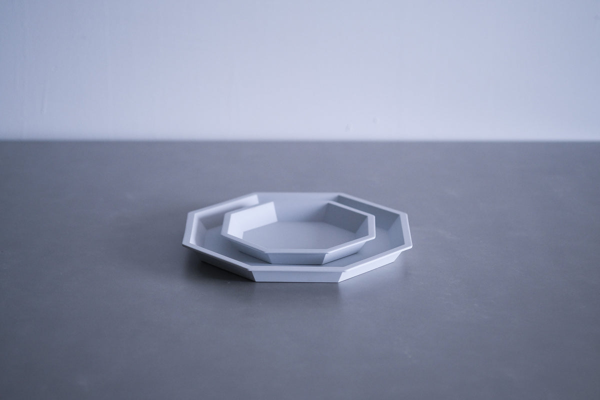 1616 / arita japan｜Anise Plate Grey — FACTORY FRONT