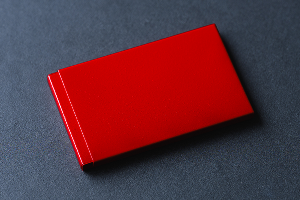 【70%OFF】FOR｜カードケース（名刺入れ）RED MAGNESIUM